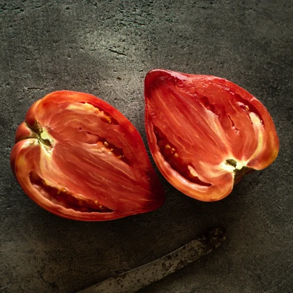Rajče Oxheart - Solanum lycopersicum - semena rajčete - 20 ks