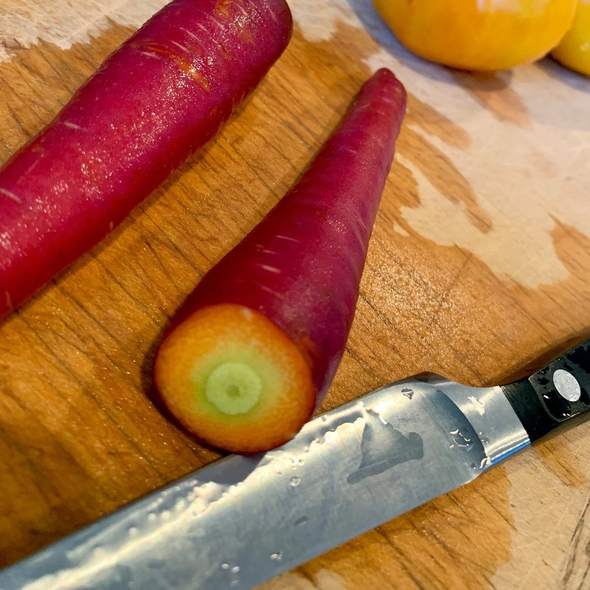 Bio Mrkev fialová Lila Lu SG - Daucus carota - bio semena mrkve - 200 ks