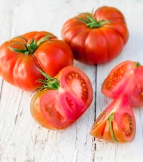 BIO Rajče Brandywine růžové - Solanum lycopersicum - bio semena rajčete - 6 ks