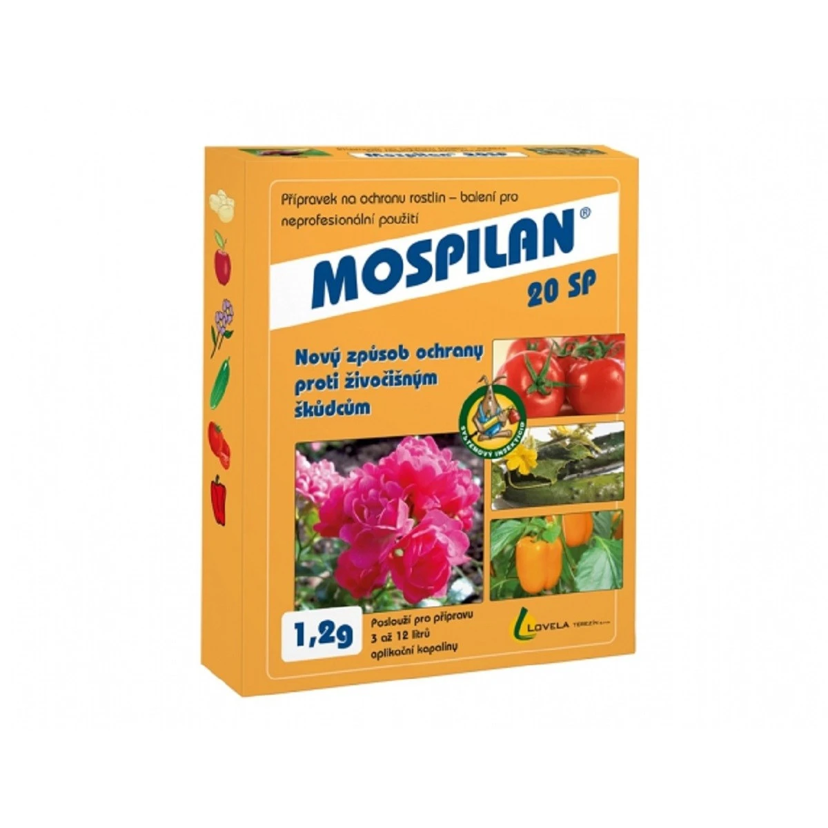 Mospilan 20 sp ochrana proti mšicím, molicím - Lovela - ochrana rostlin - 1,2 g