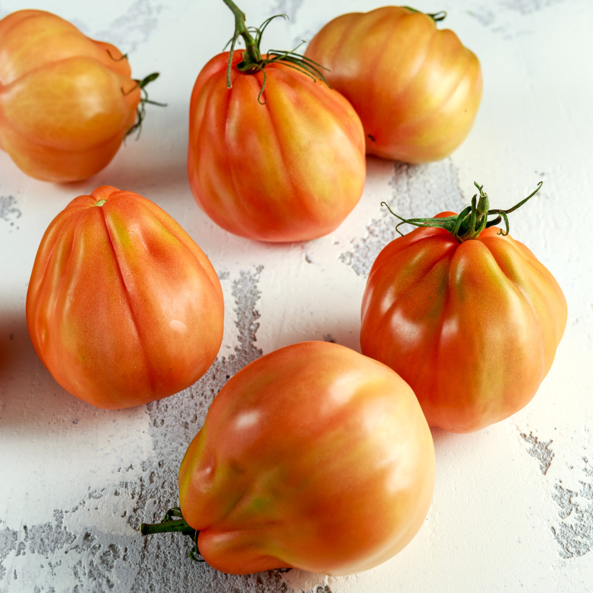 BIO Rajče Coure di Bue oranžové - Solanum lycopersicum - bio semena rajčete - 8 ks