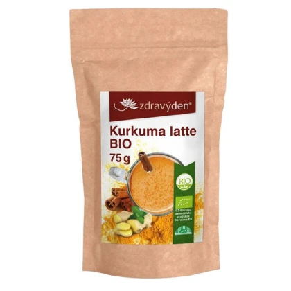 Kurkuma latte BIO - směs koření - bio kvalita - 75 g