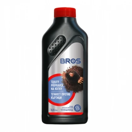 Tekutý přípravek na krtky - Bros - ochrana rostlin - 500 ml