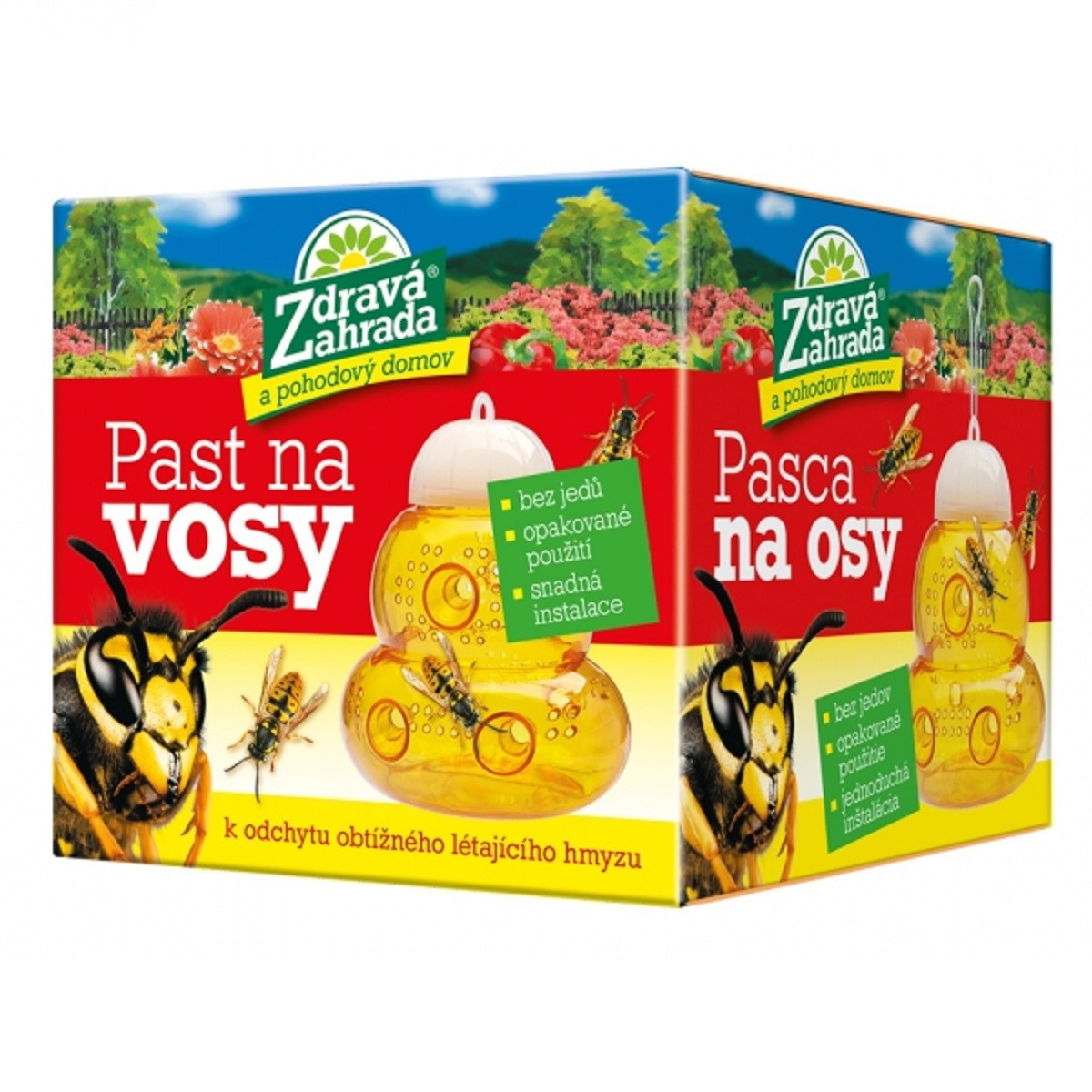 Past na vosy a jiný obtížný hmyz - Zdravá zahrada - ochrana proti hmyzu - 1 ks