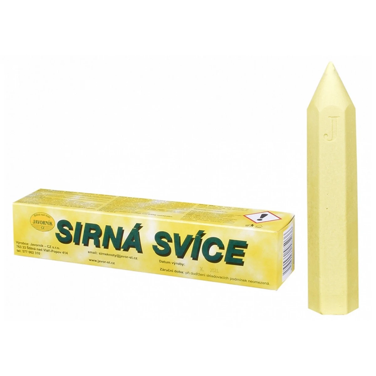 Sirná svíce - 25 cm