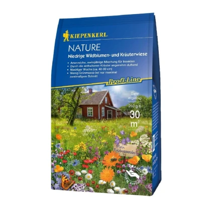 Nízká směs divokých květin a bylinek - semena Kiepenkerl - směs - 250 g