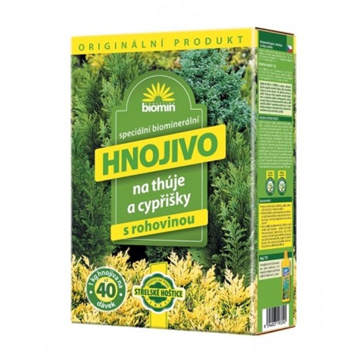 AG Biomin hnojivo na túje a cypřišky - hnojivo - 1 kg