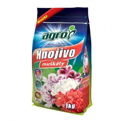 Hnojivo pro muškáty - Agro - hnojivo - 1 kg