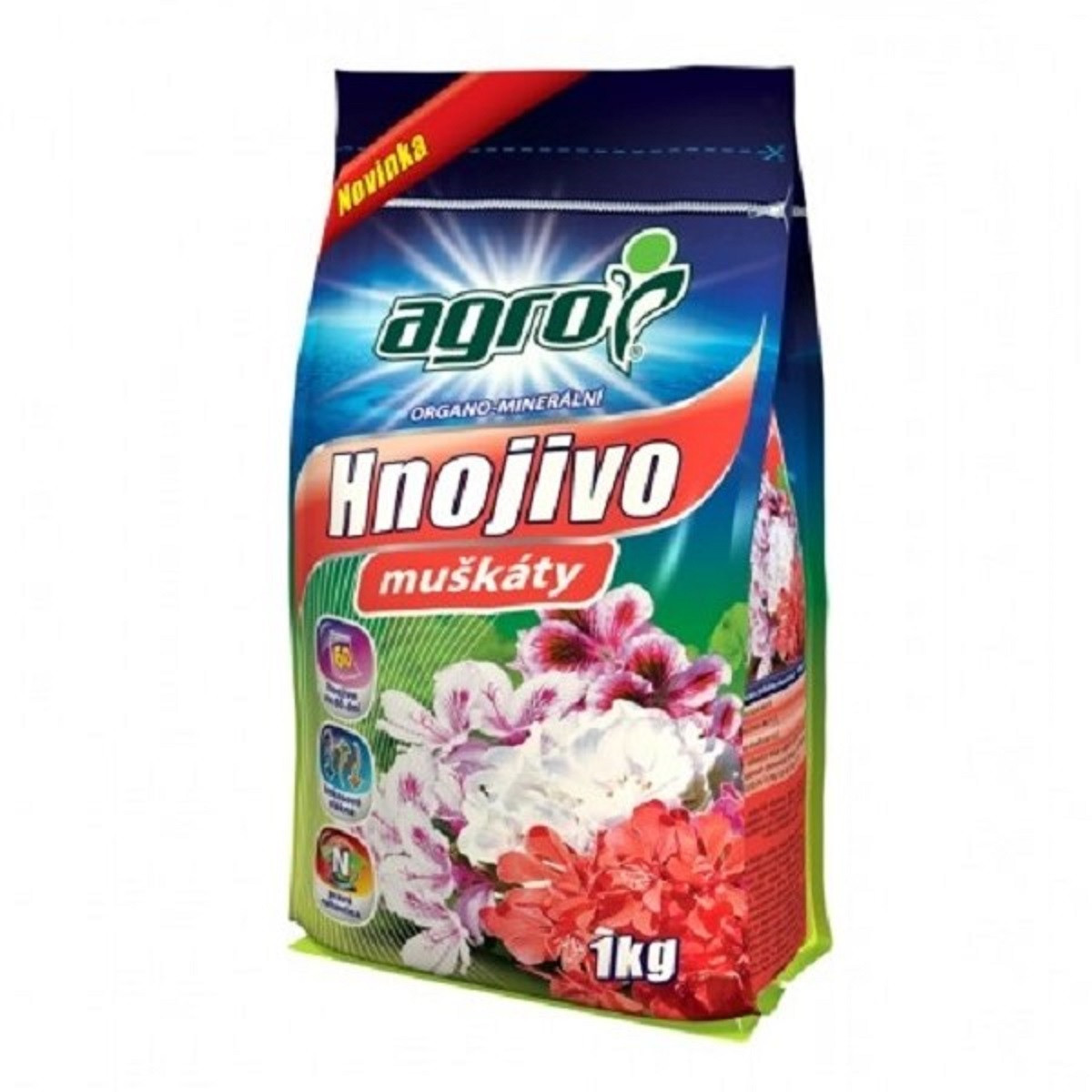 Hnojivo pro muškáty - Agro - hnojivo - 1 kg