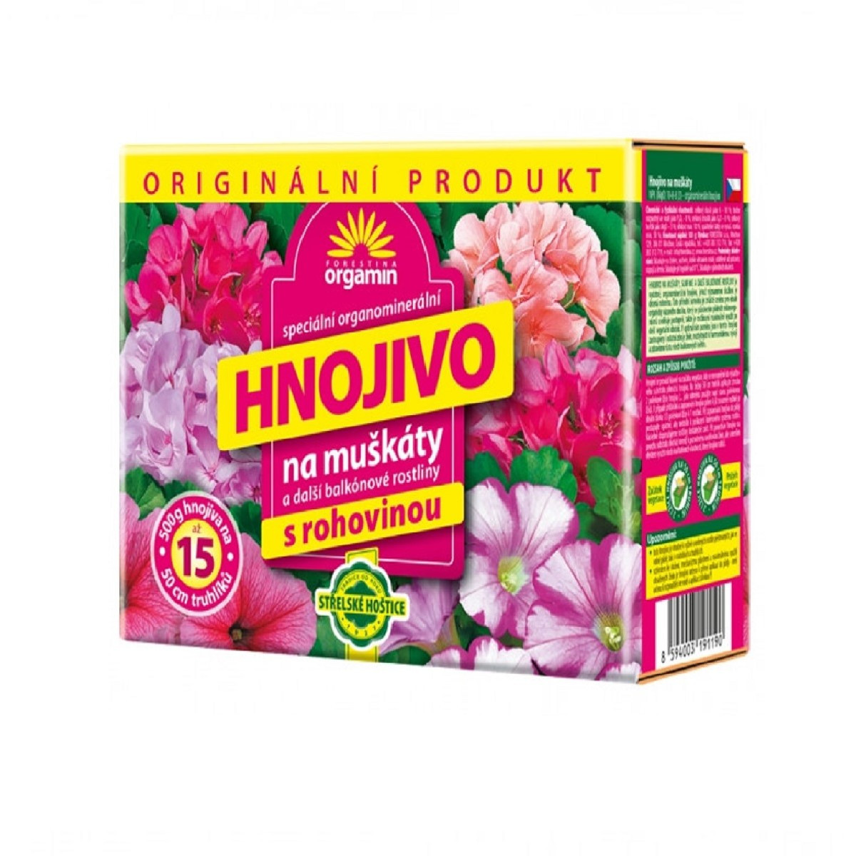 AG Biomin hnojivo na muškáty - hnojivo - 500 g