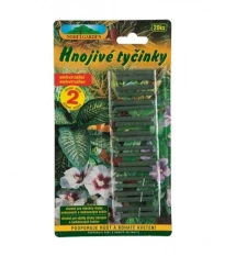 Tyčinkové hnojivo pro pokojové a balkónové rostliny - Nohel Garden - hnojivo - 20 ks