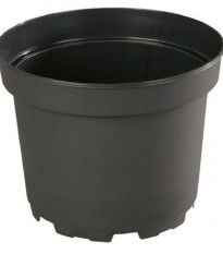 Květináč CLASSIC černý - 15 x 11,5 cm - 1 ks