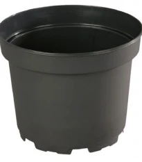 Květináč CLASSIC černý - 15 x 11,5 cm - 1 ks