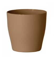 Obal na květináč LIVING světle hnědý - 13 x 13 cm - 1 ks