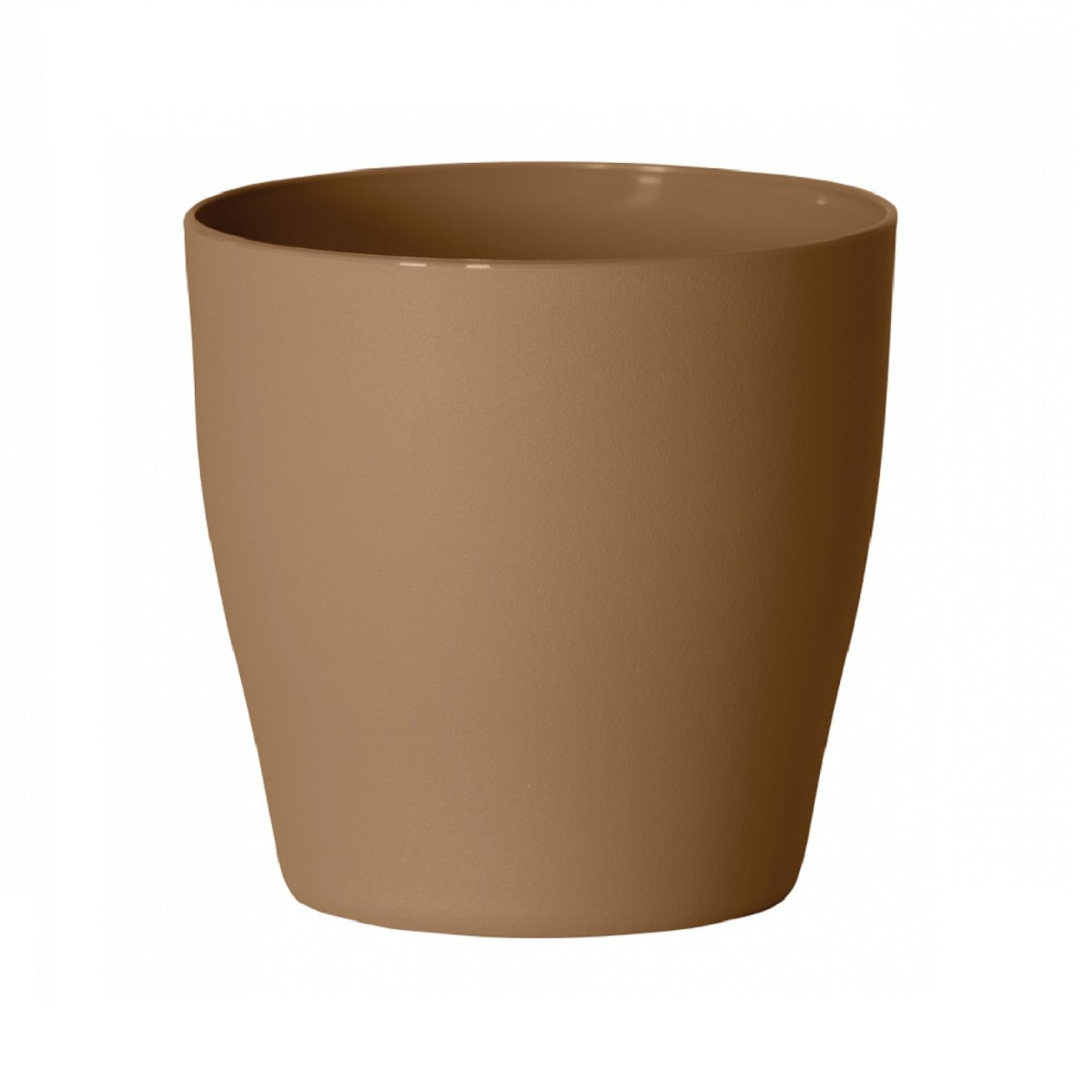 Obal na květináč LIVING světle hnědý - 13 x 13 cm - 1 ks