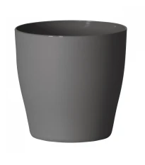 Obal na květináč LIVING šedý - 13 x 13 cm - 1 ks