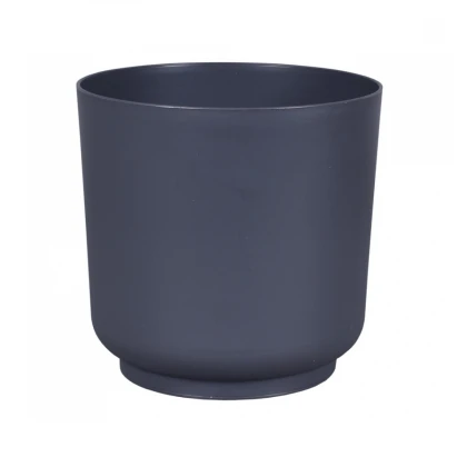 Obal na květináč SATINA antracit - 15 x 15 cm - 1 ks