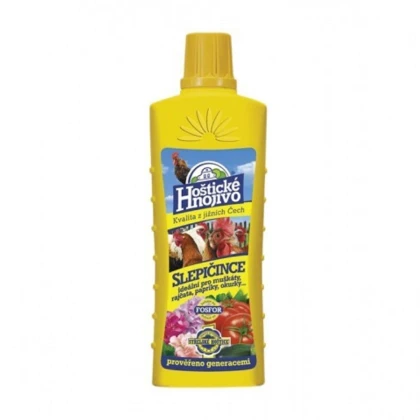 Hoštické slepičince - hnojivo - 500 ml