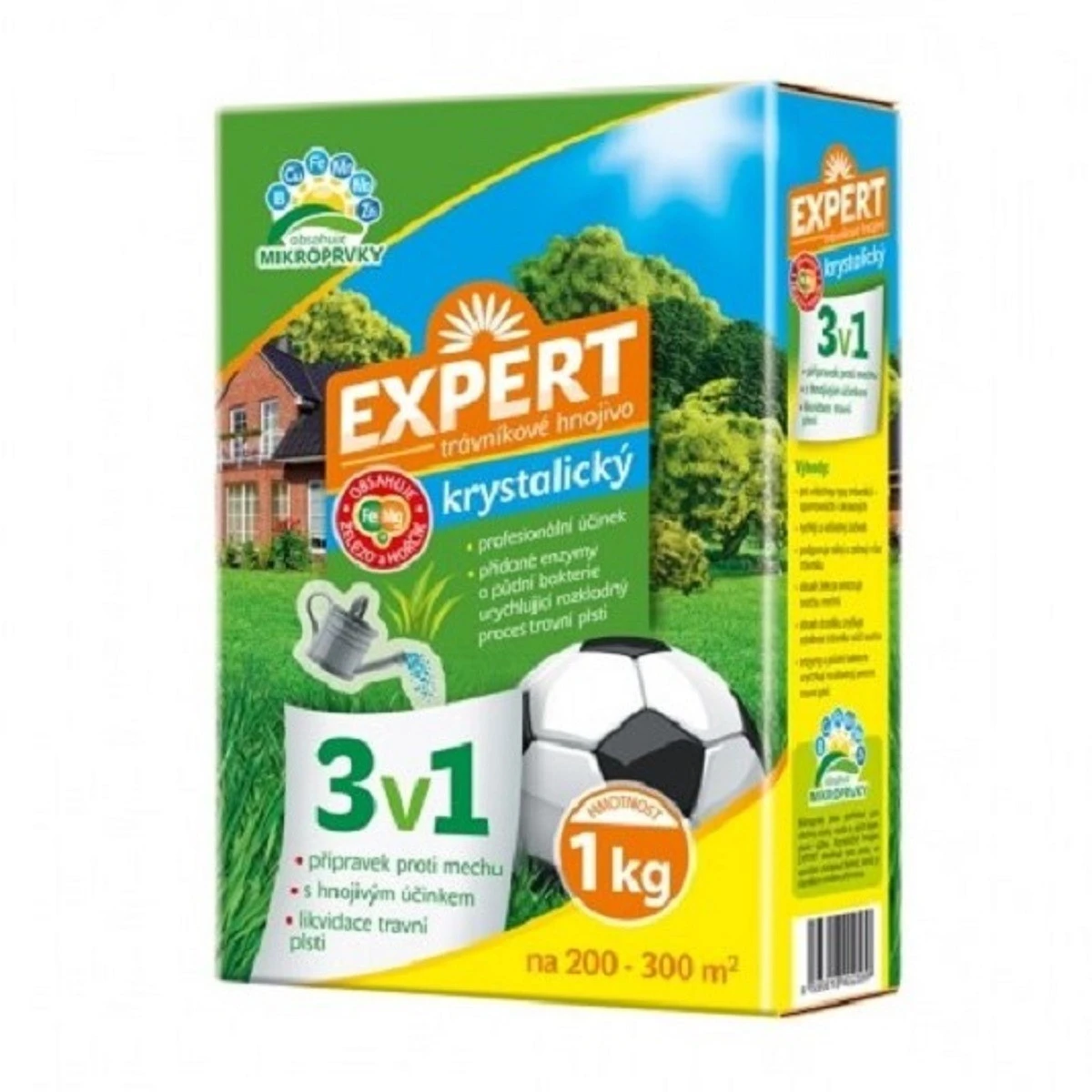 Trávníkové hnojivo EXPERT 3 v 1 - Forestina - hnojivo - 1 kg