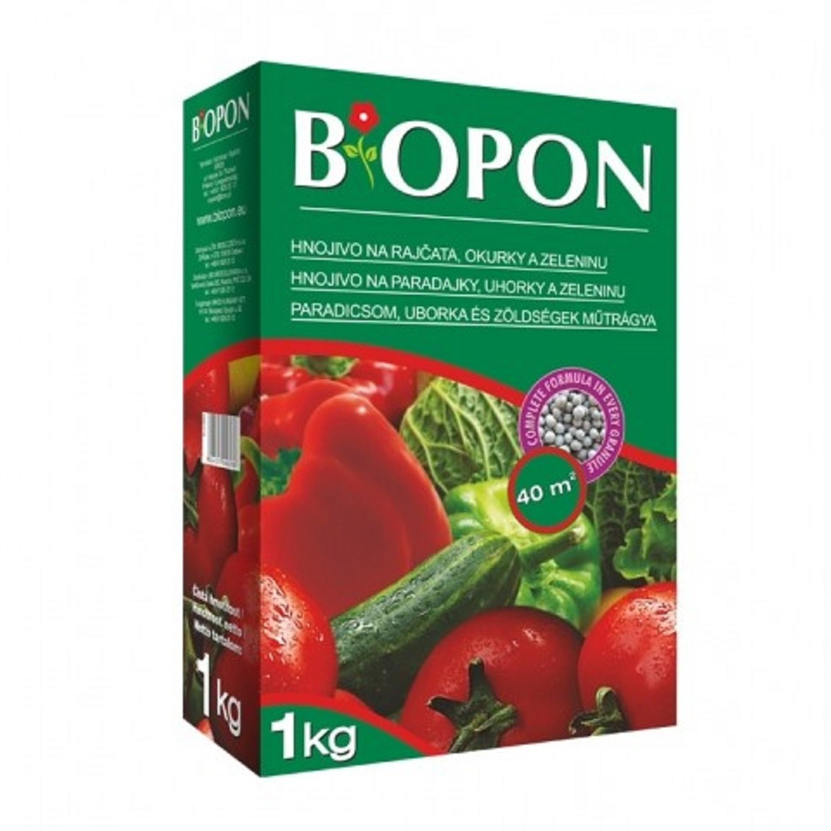 Hnojivo pro rajčata a okurky - BoPon - hnojivo - 1 kg
