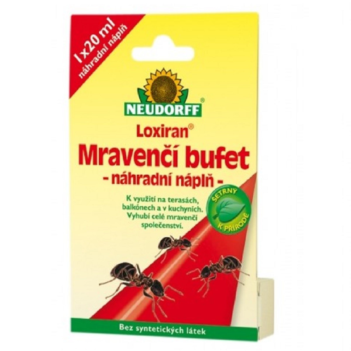 Náhradní náplň do mravenčího bufetu - Neudorff - ochrana rostlin - 20 ml