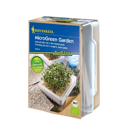 Sada pro microgreen - Microgreen garden - startovací sada včetně 4 plátů
