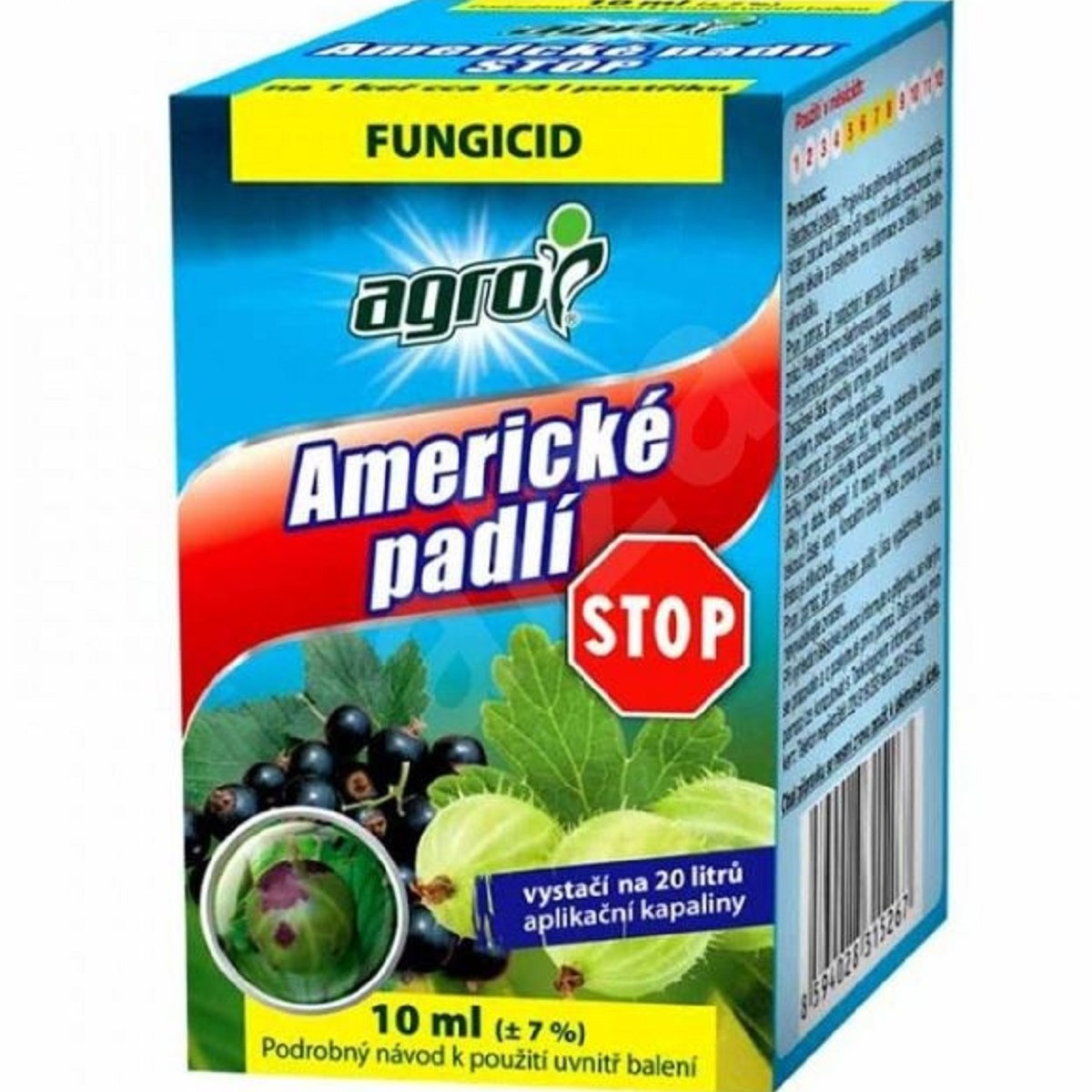Americké padlí STOP - Agro - ochrana rostlin - 10 ml