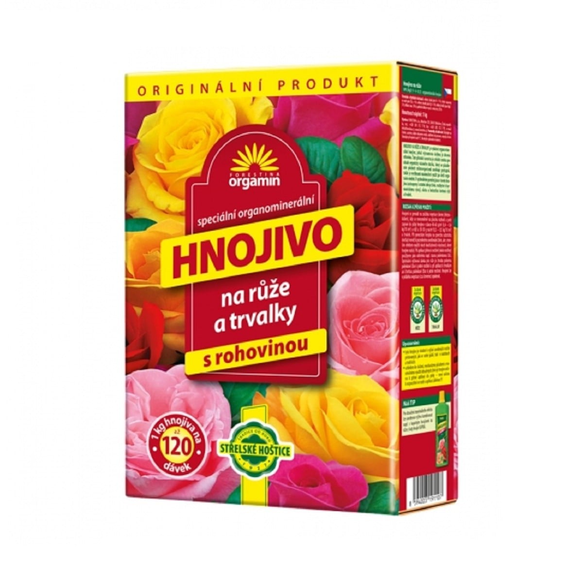 Hnojivo na růže a trvalky - Orgamin - hnojivo - 1 kg