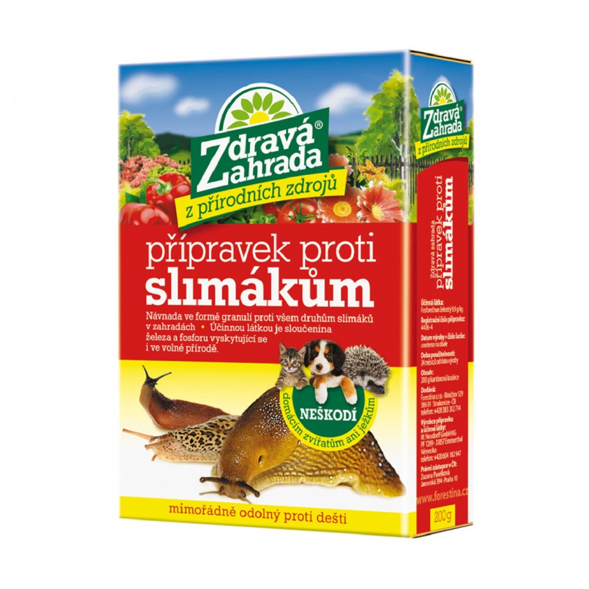 Přípravek proti slimákům - Zdravá zahrada - ochrana rostlin - 200 g