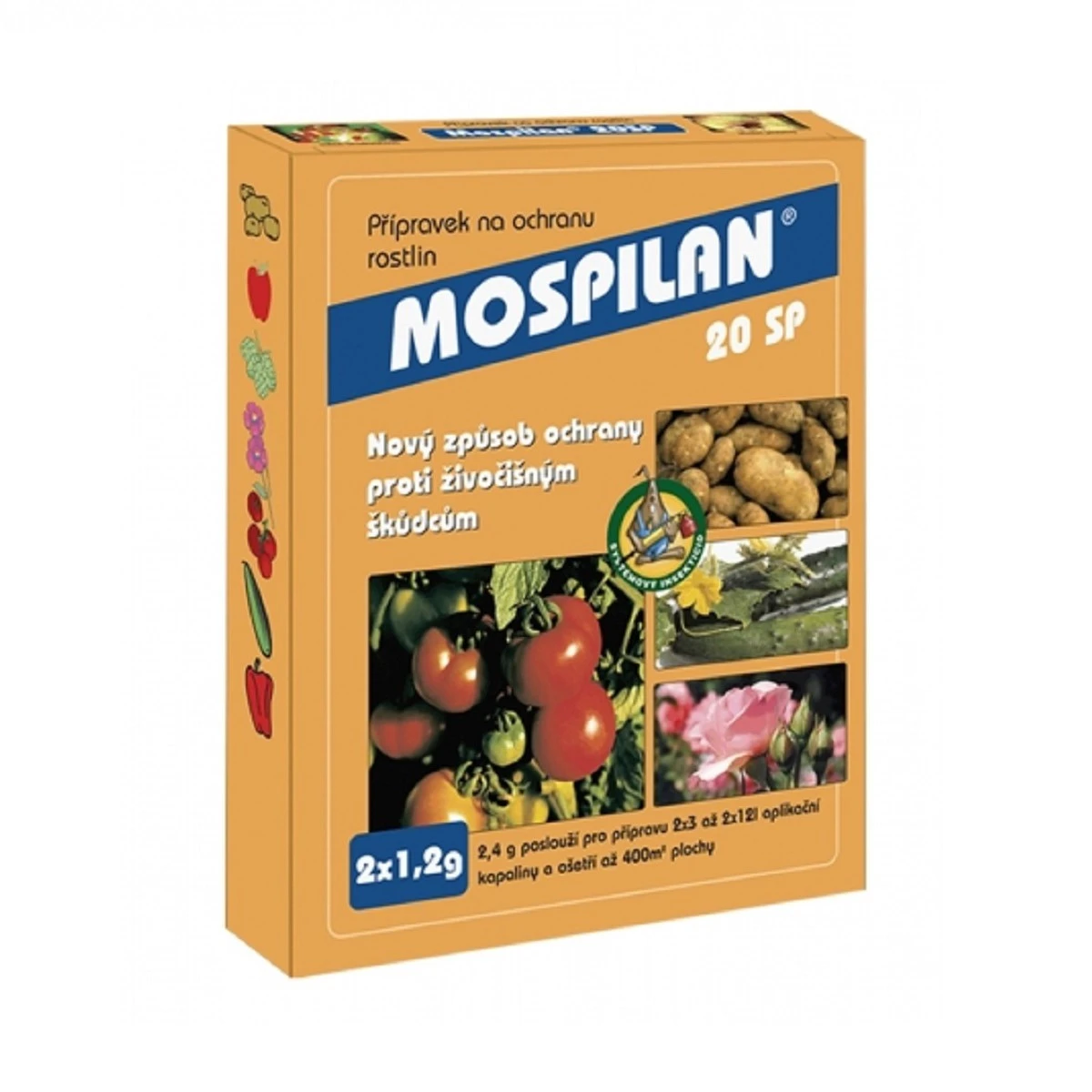 Mospilan 20 sp ochrana proti mšicím, molicím - Lovela - ochrana rostlin - 2 x 1,2 g