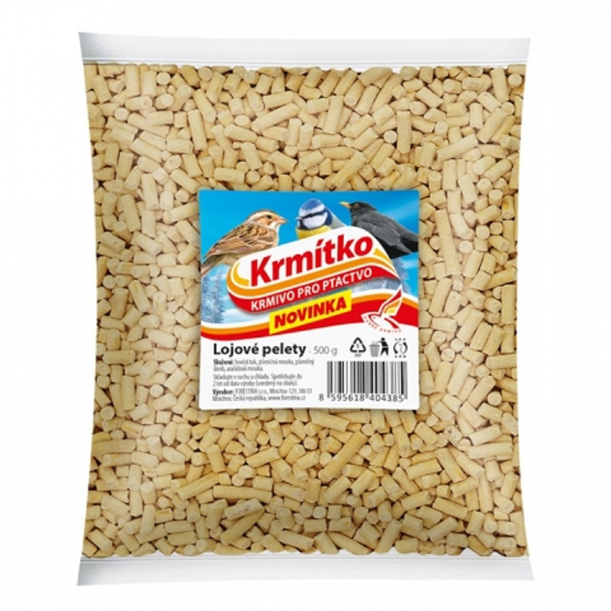 Krmítko - Pelety lojové - 500 g
