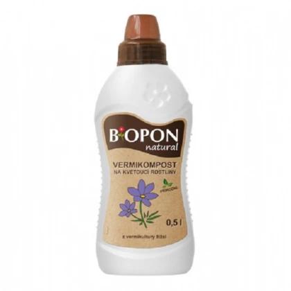 Vermikompost na kvetoucí rostliny - BoPon - hnojivo - 500 ml