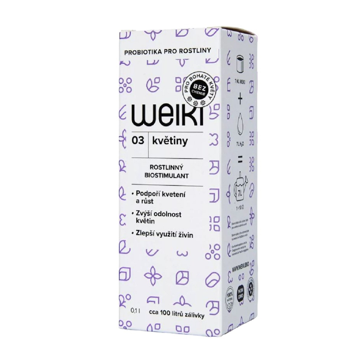 Probiotika Weiki pro květiny - 100 ml