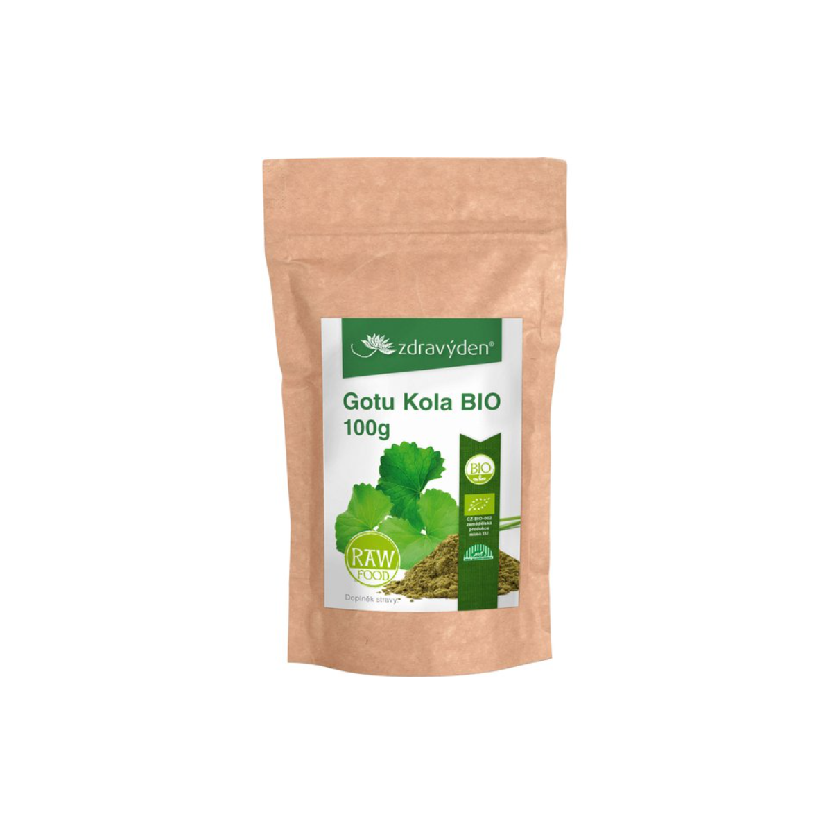 Gotu kola BIO - prášek - bio kvalita - 100 g