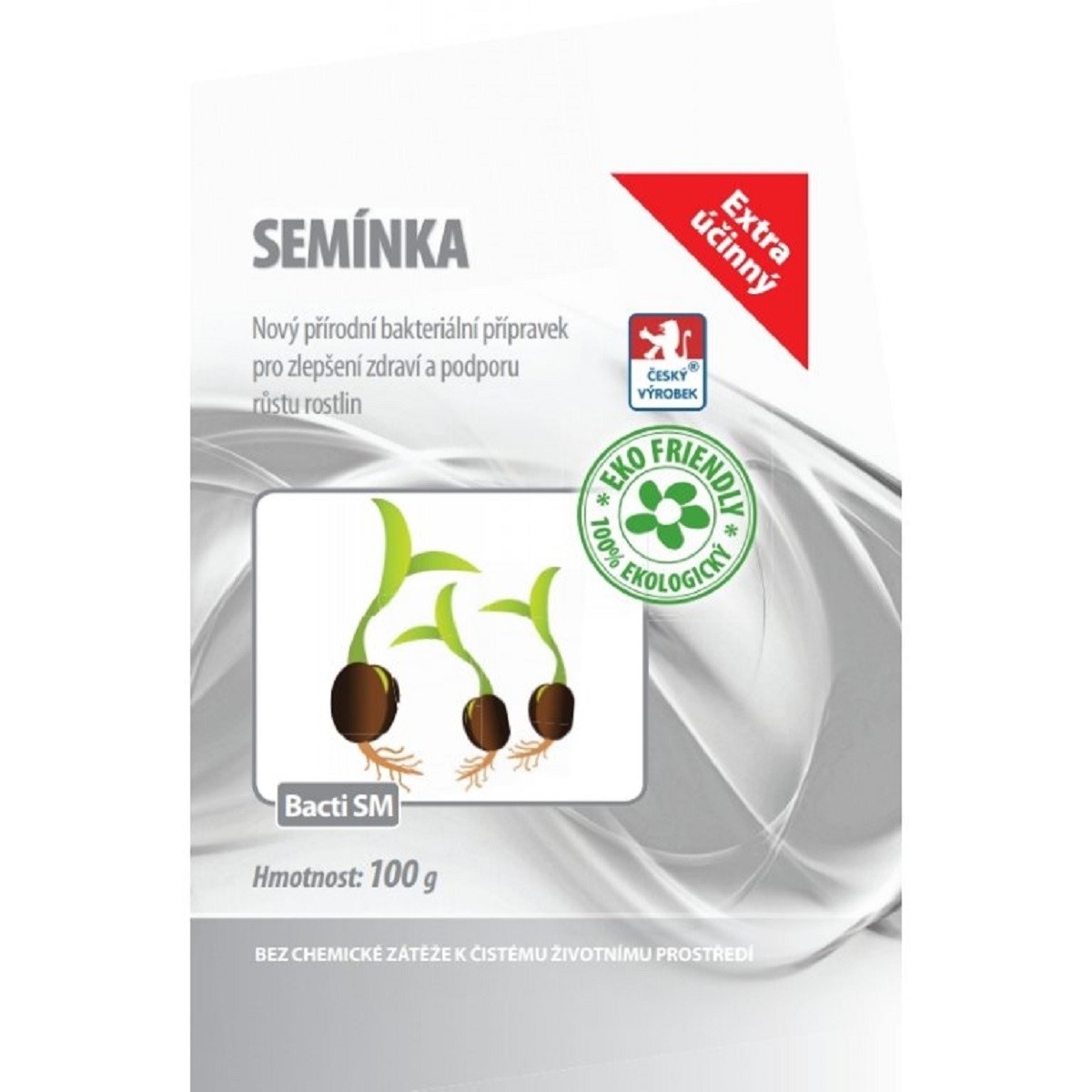 Bacti SM - Stimulátor zdraví rostlin pro semínka - 100 g