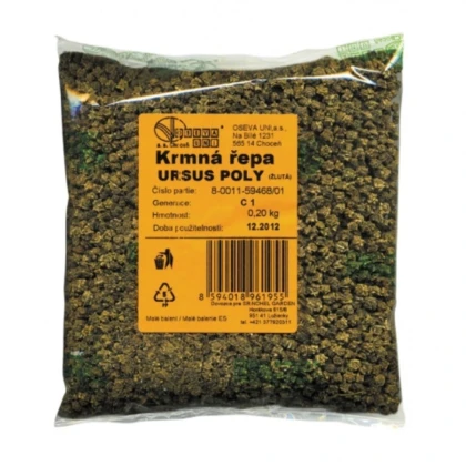Krmná řepa Ursus Poly žlutá - Beta vulgaris - semena krmné řepy - 0,2 kg