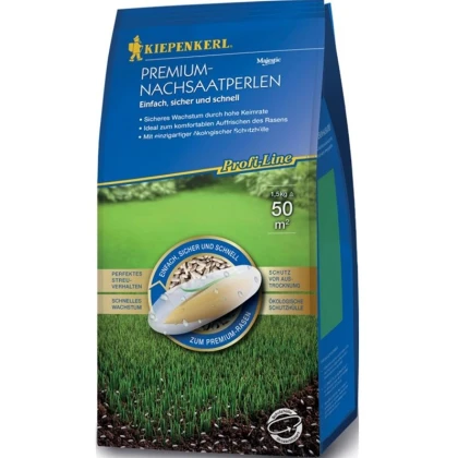 Dosevové perly na dosev trávníku - semena Kiepenkerl - směs - 1,5 kg