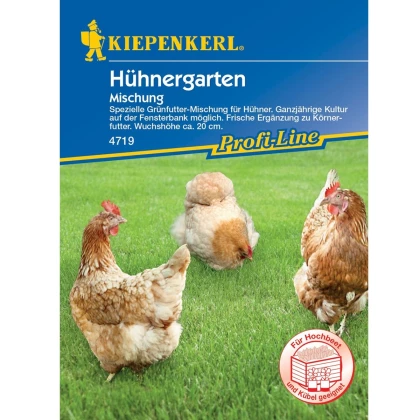 Tráva pro slepice - semena Kiepenkerl - 30 g