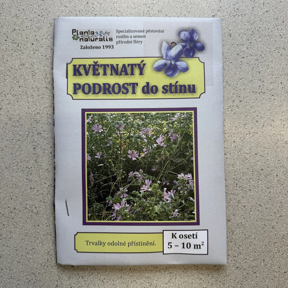 Květnatý podrost do stínu - semena Planta Naturalis - směs - 10 g