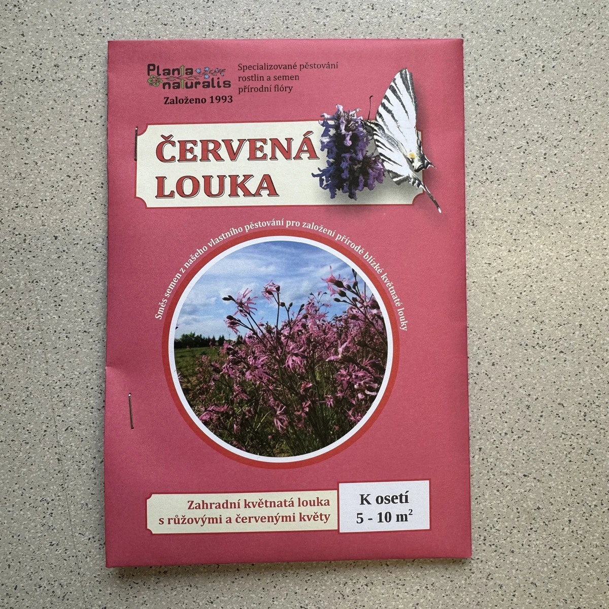 Červená louka červánková - semena Planta Naturalis - směs - 10 g