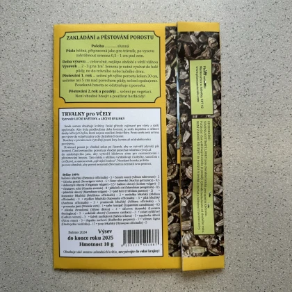 Vytrvalé květy pro včely - semena Planta Naturalis - směs - 10 g