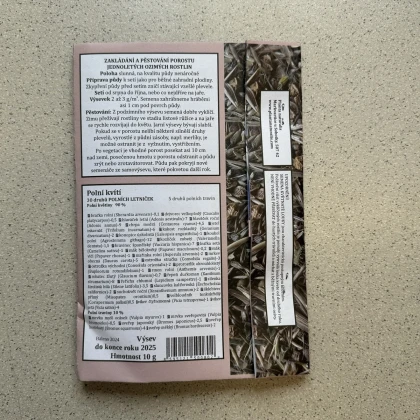 Polní kvítí - semena Planta Naturalis - směs - 10 g