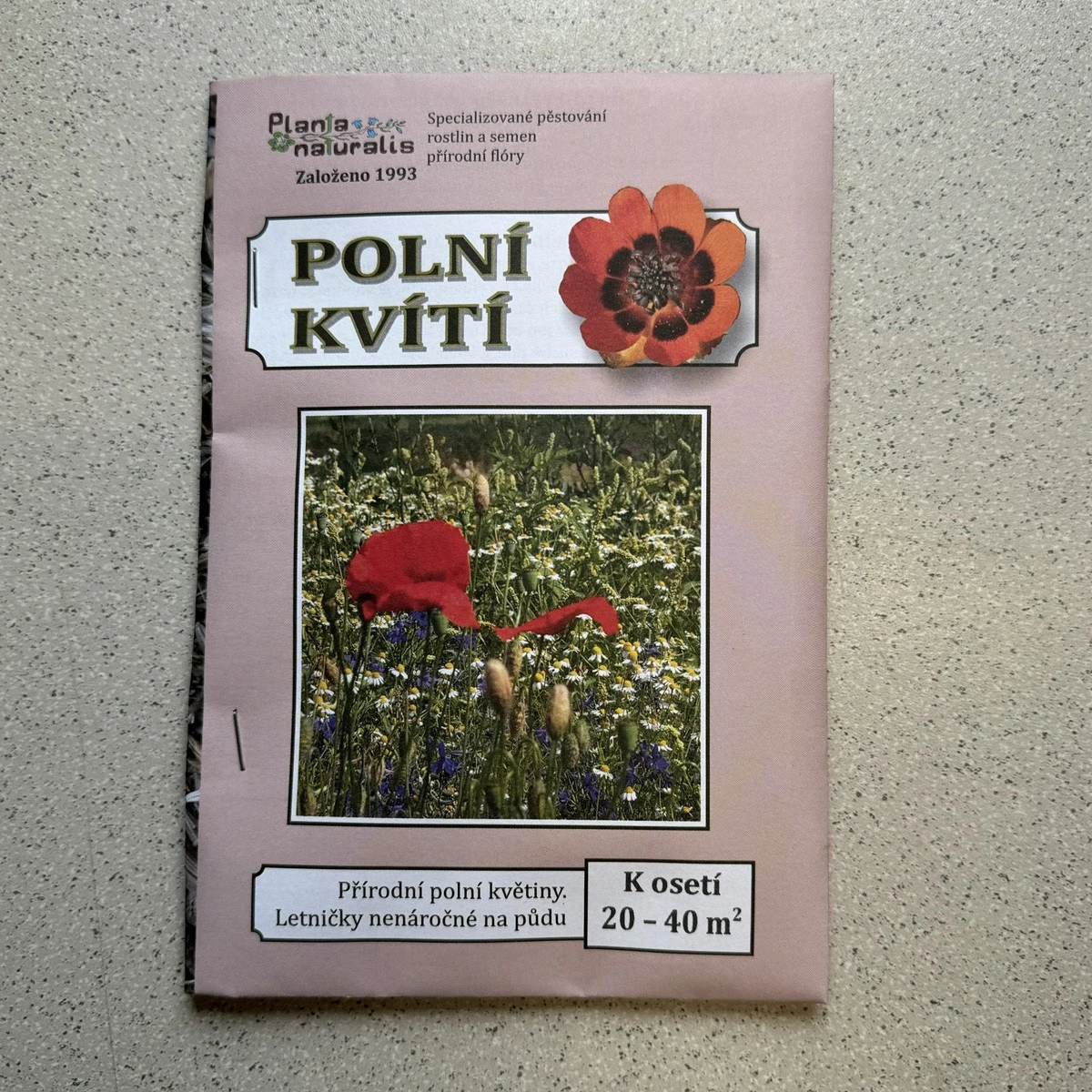 Polní kvítí - semena Planta Naturalis - směs - 40 g