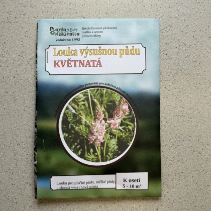 Louka na výsušnou půdu - semena Planta Naturalis - květnatá směs -10 g