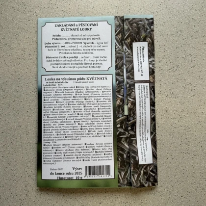 Louka na výsušnou půdu - semena Planta Naturalis - květnatá směs -10 g