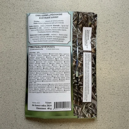 Vlhká louka květnatá - semena Planta Naturalis - směs - 40 g