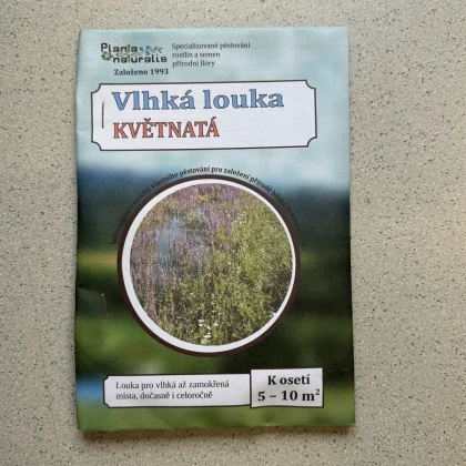 Vlhká louka květnatá - semena Planta Naturalis - směs - 10 g