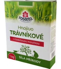 Hnojivo s čedičovou moučkou - trávníkové - Rosteto - hnojivo - 1 kg