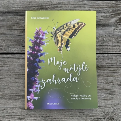 Moje motýlí zahrada - kniha - 1 ks