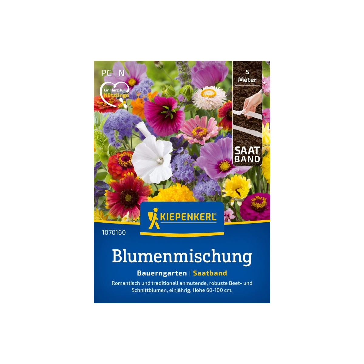 Směs květinová farmářská - výsevný pásek - 5 m